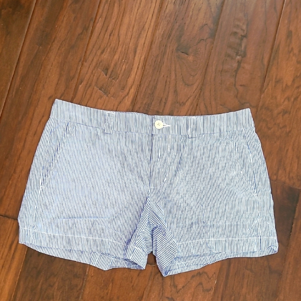 Polo Jeans Co by Ralph Lauren Blue & White Striped Shorts size 6